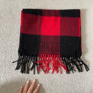 Victoria’s Secret plaid scarf